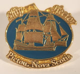 Ship Hector Pictou Nova Scotia Gold Tone Enamel Metal Lapel Pin