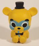 2022 S. Cawthon Five Nights At Freddy's Security Breach SquishMe Yellow Freddy Faz Bear 3 1/4" Toy Figure