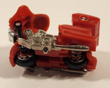 Vintage 1984 Tonka Bandai Go-Bots Night Ranger Harley Man Motor Cycle 4" Toy Action Figure Missing Arm