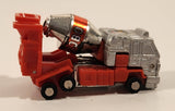 Vintage 1984 Tonka Bandai Go-Bots Mixer Robo Cement Mixer Truck 2 1/2" Transforming Toy Car Action Figure