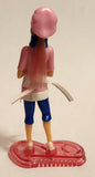 2013 Kinder Surprise Barbie Baker 2 3/4" Plastic Toy Figure with Base