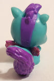 Spin Master Hatchimals Colleggtibles Forest Skunkle Skunk Teal Green and Purple 1 1/8" Plastic Toy Figure