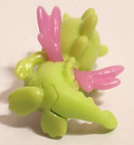 2017 Kinder Surprise The Dragons Of Elements Safiras Green and Pink 1 5/8" Plastic Toy Figure