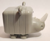 2021 McDonald's Building Blocks Rhinoceros 3" Long Toy Figure