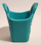 2015 McDonald's Moose Shopkins Shopping Basket Green Plastic Toy