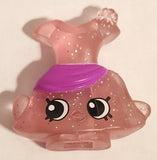 2015 McDonald's Shopkins Bella La Ball Pink 2 5/8" Plastic Toy Figure
