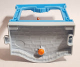 2015 McDonald's Hasbro LPS Littlest Pet Shop Russell Ferguson Hedgehog Orange 3 1/2" Plastic Toy Figure On Base