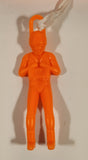 Orange Man 4" Toy Figure with Parachute