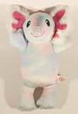 Fiesta Aoxlotl Rainbow Pink and Tie Dye 15" Stuffed Plush Toy