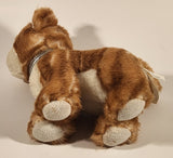 Russ Berrie & Co Orange Kitty Cat with Pink Bows 8" Stuffed Plush Toy