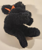 Gund Mutsy Black Puppy Dog with Pink Bow 10" Stuffed Plush Toy