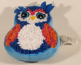 2019 Plush Craft Blue Owl 8 1/2" Stuffed Plush Toy
