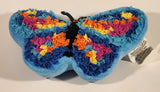 2019 Plush Craft Blue Butterfly 10 1/2" Stuffed Plush Toy