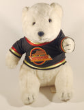 Very Rare 1991 1992 Wilson International NHL Vancouver Canucks #00 Prankster The Bear Mascot 12" Stuffed Plush Toy
