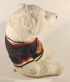 Very Rare 1991 1992 Wilson International NHL Vancouver Canucks #00 Prankster The Bear Mascot 12" Stuffed Plush Toy
