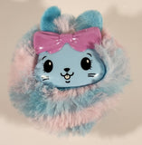 2018 Moose Pikimi Pops Blue and Pink Bunny Rabbit 3" Stuffed Plush Toy