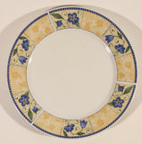 Trilogy Yellow Pattern Blue Flower 7 1/2" Side Plate