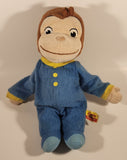 Rare 2007 Universal Studios Curious George Lullaby Lights Bedtime Songs 12 1/2" Stuffed Plush Interactive Toy