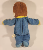 Rare 2007 Universal Studios Curious George Lullaby Lights Bedtime Songs 12 1/2" Stuffed Plush Interactive Toy