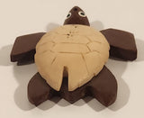Miniature Sea Turtle 2 1/2" Wood Carving