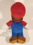 2021 Jakks Nintendo Super Mario Mario 9 1/2" Tall Stuffed Plush Toy