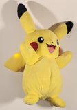 2022 Jazwares Nintendo Pokemon Lightning Charge Pikachu Light Up with Sounds 13" Tall Stuffed Plush Toy
