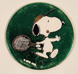 UFS Inc Snoopy Tennis Player Green Pog Cap