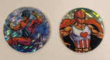 Power Caps Series 1 014 and 016 Pog Cap Lot of 2
