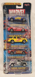 2002 Maisto Marvel Collection #4 of 5 Spider-Man, Elektra, Human Torch, Captain America, Silver Surfer Die Cast Toy Car Vehicles New in Package