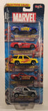 2002 Maisto Marvel Collection #4 of 5 Spider-Man, Elektra, Human Torch, Captain America, Silver Surfer Die Cast Toy Car Vehicles New in Package