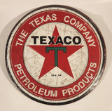 Open Road Brands Chevron Texaco The Teaxas Company Petrolem Products 12" Embossed Metal Sign New in Plastic