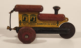 Antique 1930s Toy Tinkers Evanston Illinois USA Choo Choo Train 7 3/8" Tin and Wood Toy