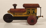 Antique 1930s Toy Tinkers Evanston Illinois USA Choo Choo Train 7 3/8" Tin and Wood Toy