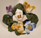 Aynsley February Crocus Hand Painted Fine Bone China Flowers Floral Bouquet Ornament