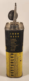 Vintage 1950s Chesterton Rustsolvo Dissolves Rust Instantly Yellow and Black On Quart Metal Can Everett 49, Mass., U.S.A.