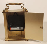 Vintage Germany Scholer 4 1/2" Brass Metal Carriage Clock
