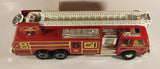 Vintage Tonka No. 5 Water Cannon Ladder Fire Truck Red 23" Long Pressed Steel Toy Car Vehicle with Working Ladder 33105 Made in USA