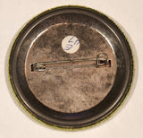 Narrow Minded Green 2 1/8" Round Button Pin