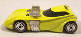 1994 Hot Wheels Ultra Hots Twin Mill II Bright Yellow Die Cast Toy Car Vehicle