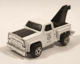 Summer SM8589 Fast Running Wheel Police Dept Tow Truck Sheriff Police White Die Cast Toy Car Vehicle