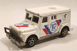 Vintage Majorette No. 204 Bank Security White 1/57 Scale Die Cast Toy Car Vehicle