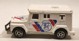 Vintage Majorette No. 204 Bank Security White 1/57 Scale Die Cast Toy Car Vehicle