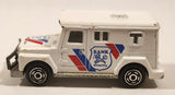 Vintage Majorette No. 204 Bank Security White 1/57 Scale Die Cast Toy Car Vehicle