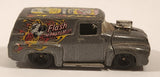 2003 Hot Wheels Work Crewsers '56 Ford Truck Metalflake Dark Grey Die Cast Toy Car Vehicle
