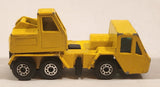 1976 Lesney Matchbox Superfast No. 49 Crane Truck Yellow Die Cast Toy Car Vehicle