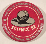 National Research Council Science '82 Pink 2 1/4" Round Button Pin