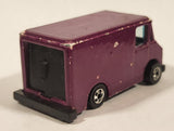 1990 Hot Wheels Color Racers II Letter Getter Maroon Mail Truck Die Cast Toy Delivery Vehicle (Copy)