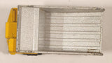 Majorette No. 274 Benne Carriere Quarry Super Dump Truck 1/100 Scale Yellow Grey Die Cast Toy Car Vehicle