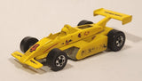 1992 Hot Wheels Thunderstreak Pennzoil Yellow Die Cast Toy Race Car Vehicle