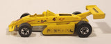 1992 Hot Wheels Thunderstreak Pennzoil Yellow Die Cast Toy Race Car Vehicle